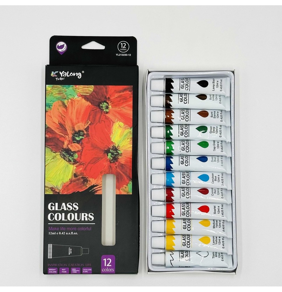 Yalong Water Color 12Colors 1 Pck