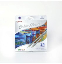 Yalong Color Pencil 24Pc 1Pck