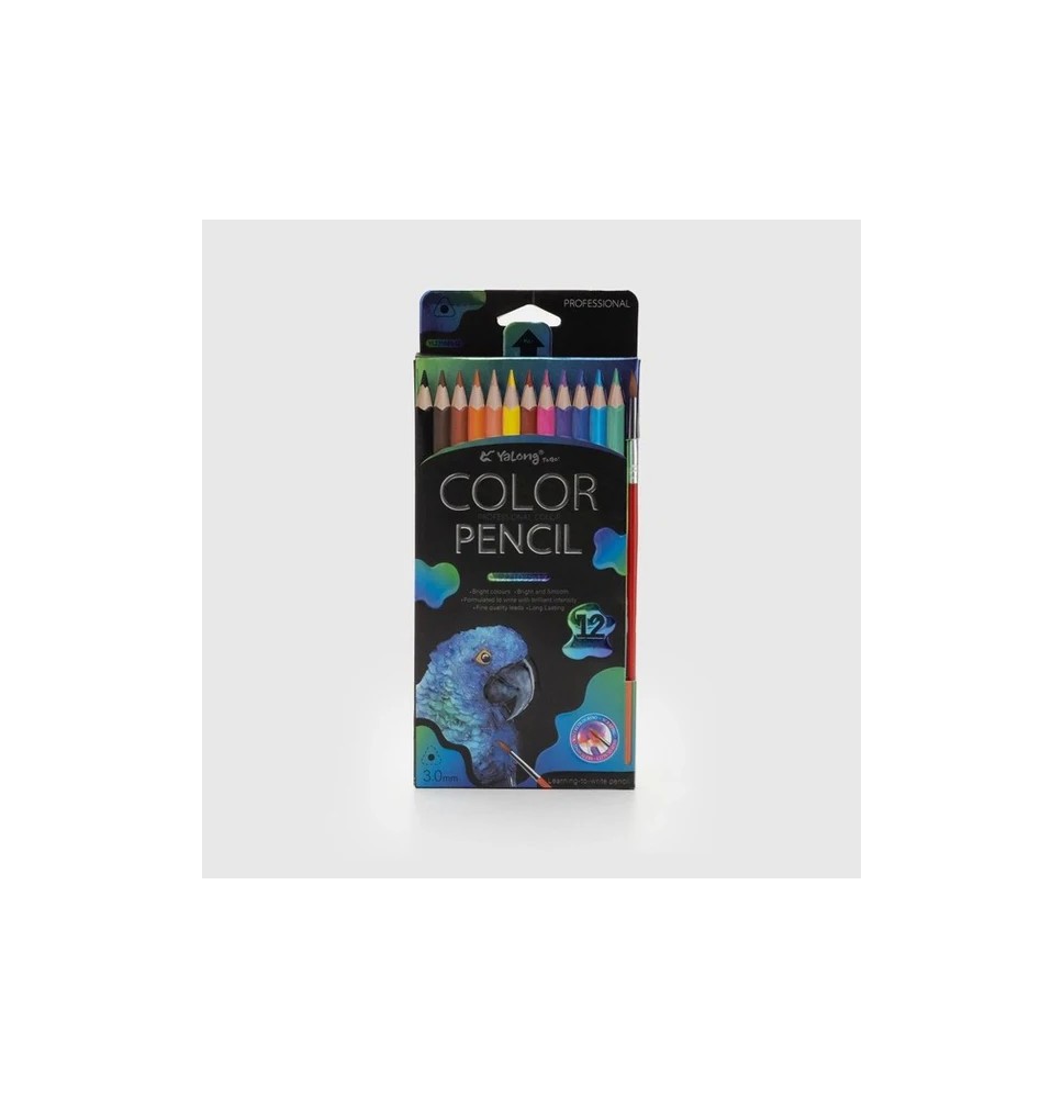 Yalong Color Pencil 12Pc 1Pck