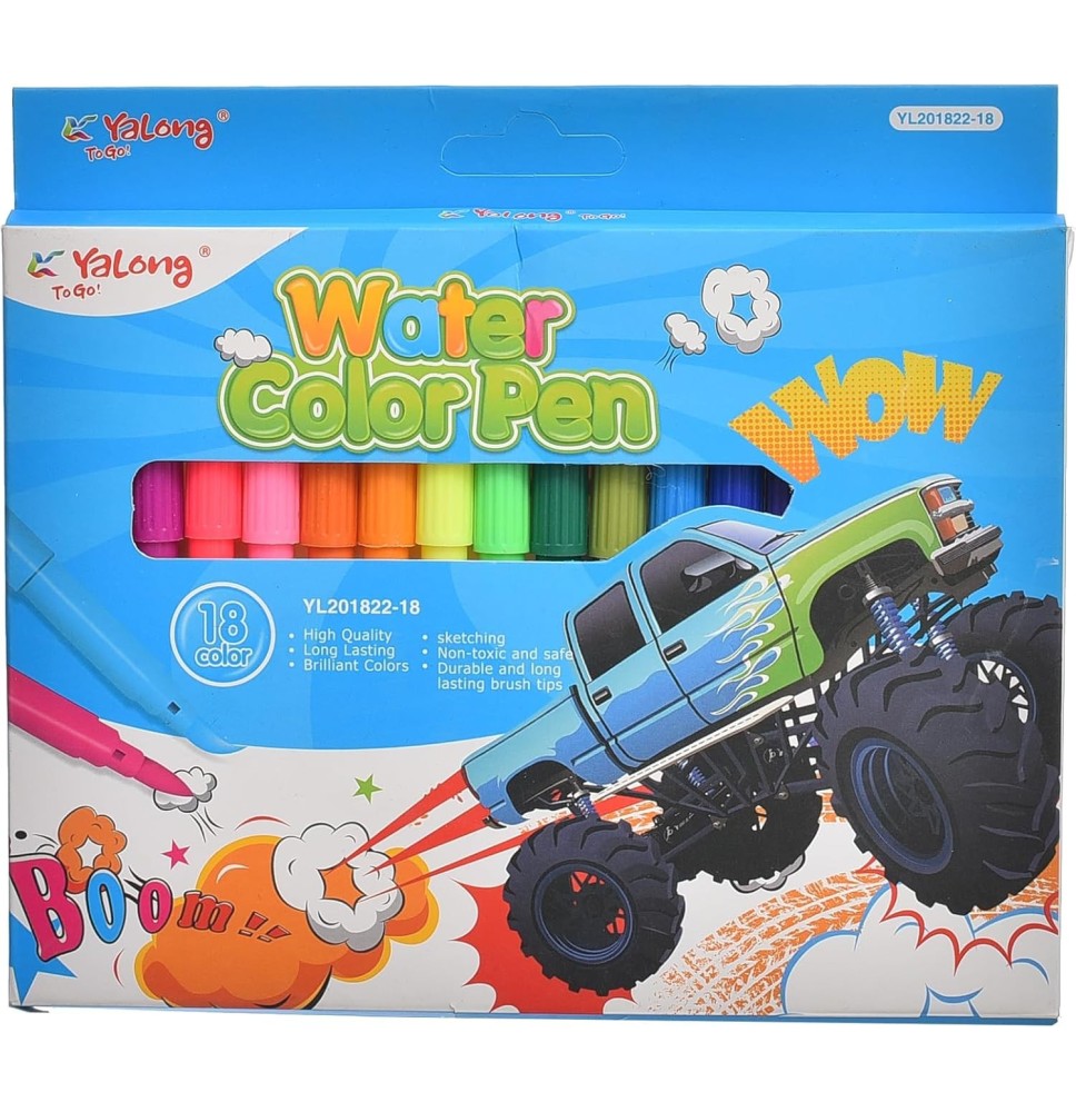 Yalong Color Pencil 18Pc 1Pck