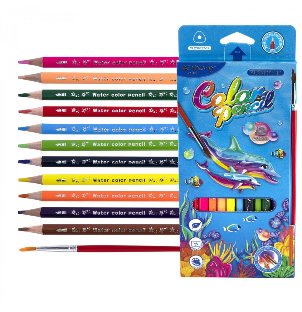 Yalong Color Pencil 12Pcs 1Pck