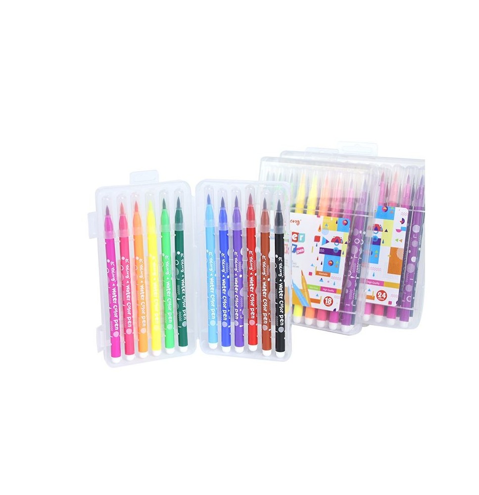 Yalong Water Color Pen 18Pc 1Pck