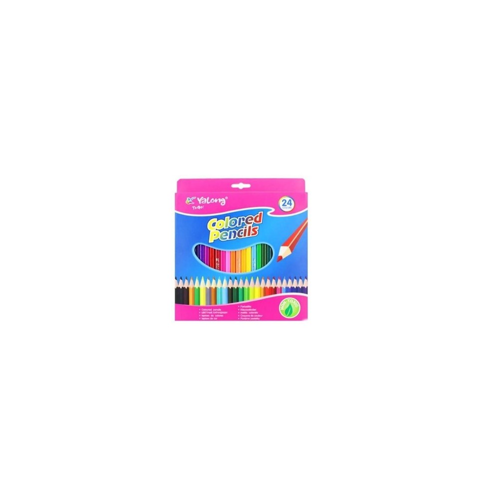 Yalong Color Pencil 24Pcs 1Pck