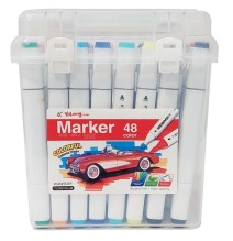 Yalong Colorful Marker 48Pcs 1Box