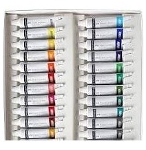 faber-castell 24 acrylic colours 24x9ml