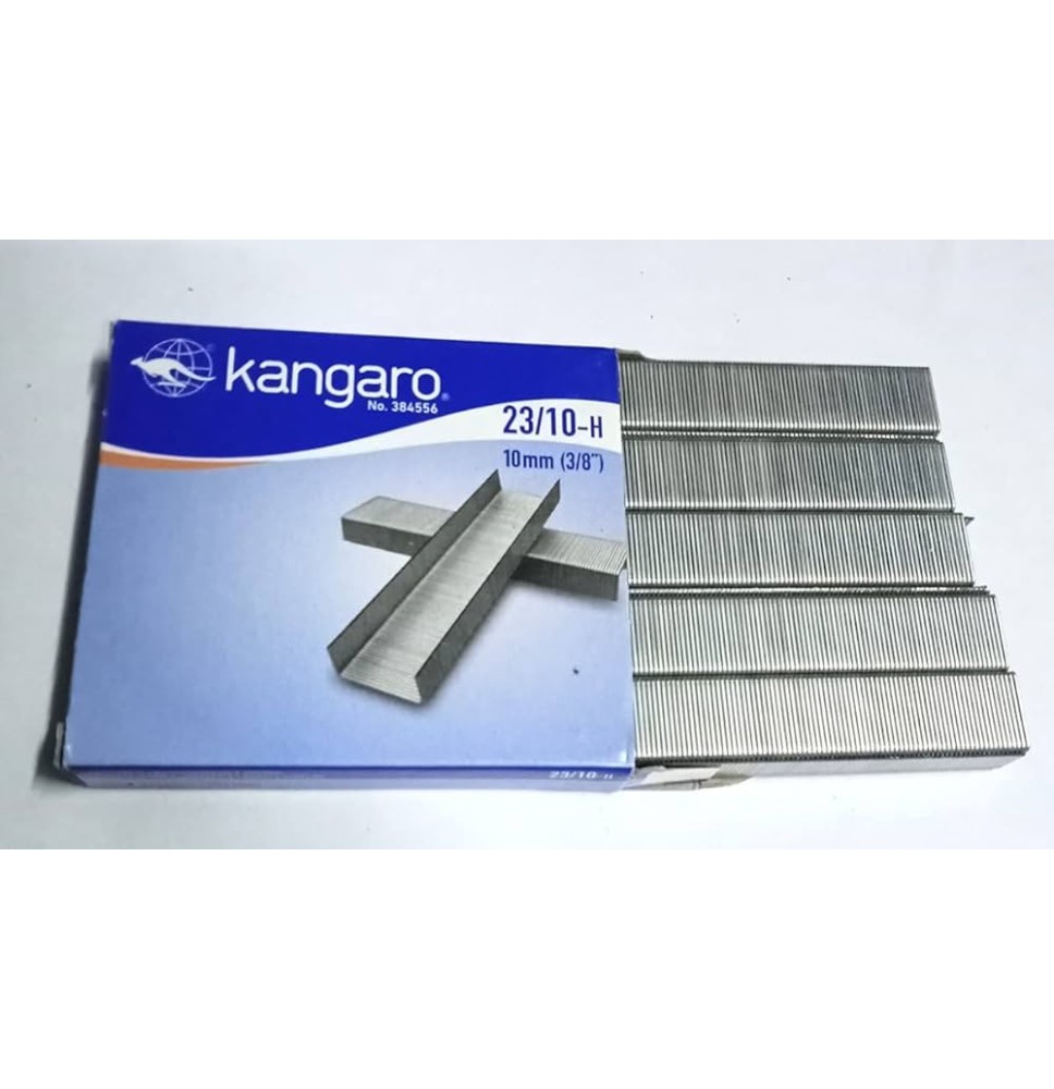 Kangaro Staples 23/10-h 1000 Staples 10mm(3/8")  1Pcs