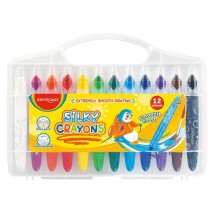 Keyroad Smoozy Craft Silky Crayons 12Pcs 1Box