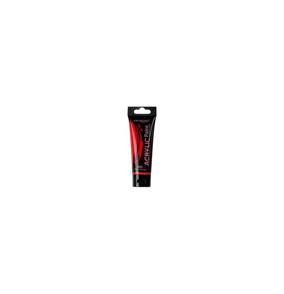 Keyroad Red Acrylic Paint 75ML 1Pc