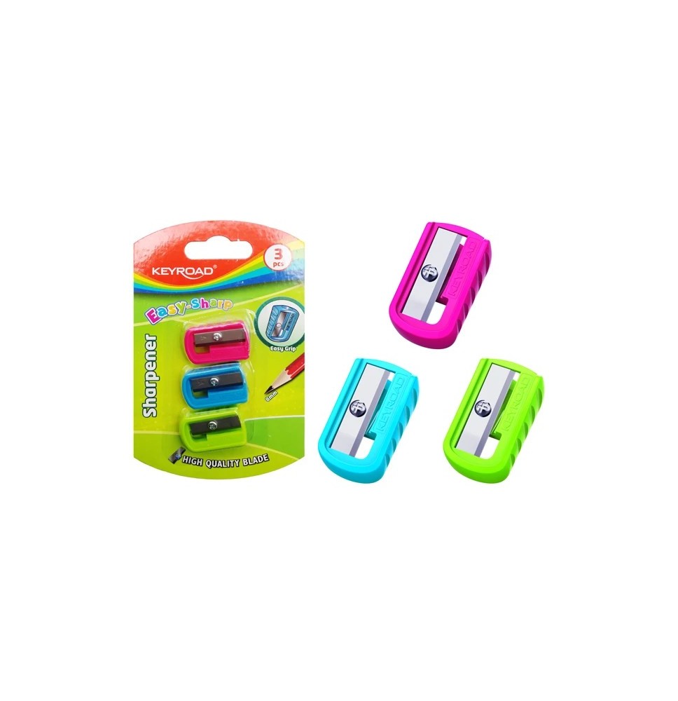 Keyroad 3 Pc Sharpener 1Pc