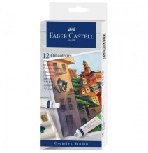 faber-castell 12 oil colours 12x9ml