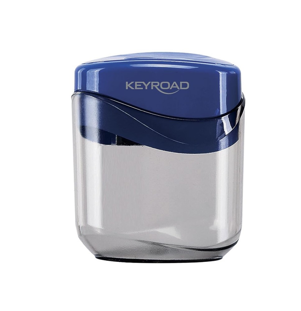 Keyroad Metal Two Hole Sharpener W/Plastic Case 1Pck