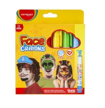 Keyroad Face Crayons 6x6G 1Pck