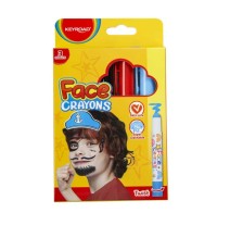 Keyroad Face Crayon 3Pcs 1Pck