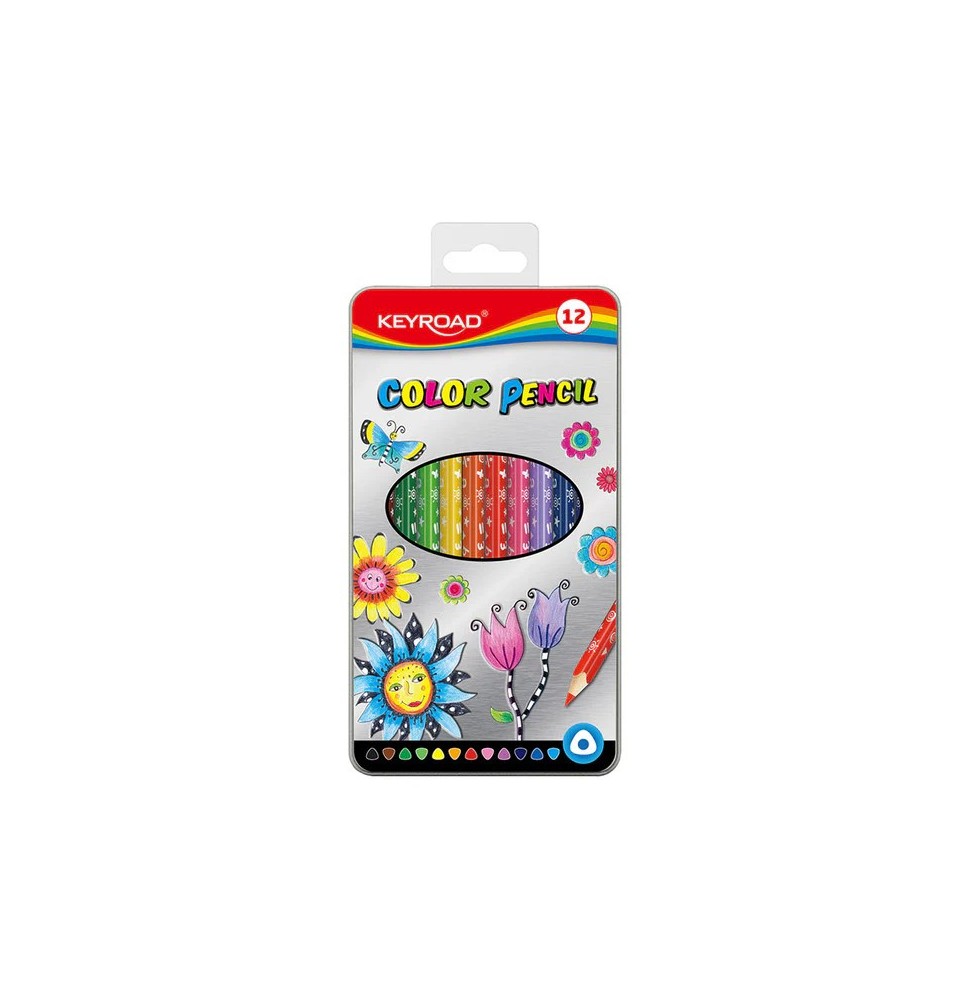 Keyroad Colour Pencils 12Pcs