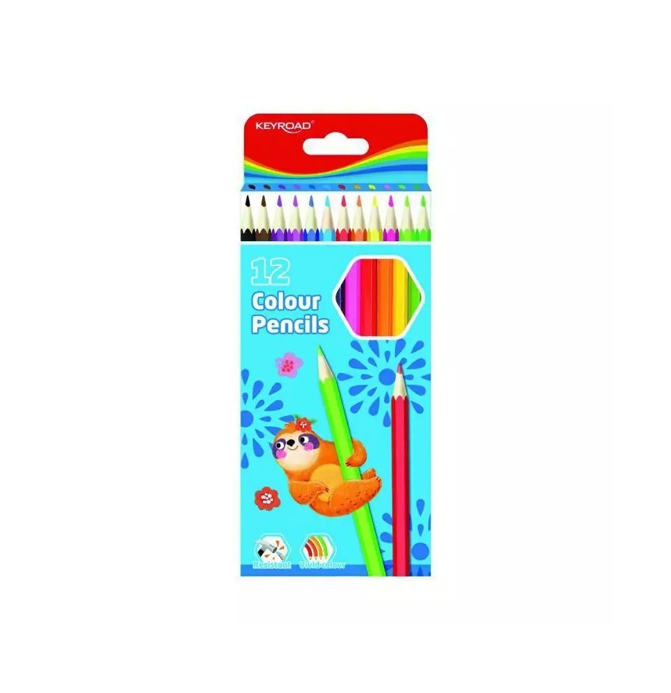 Keyroad Color Pencil 12Pcs 1Pck