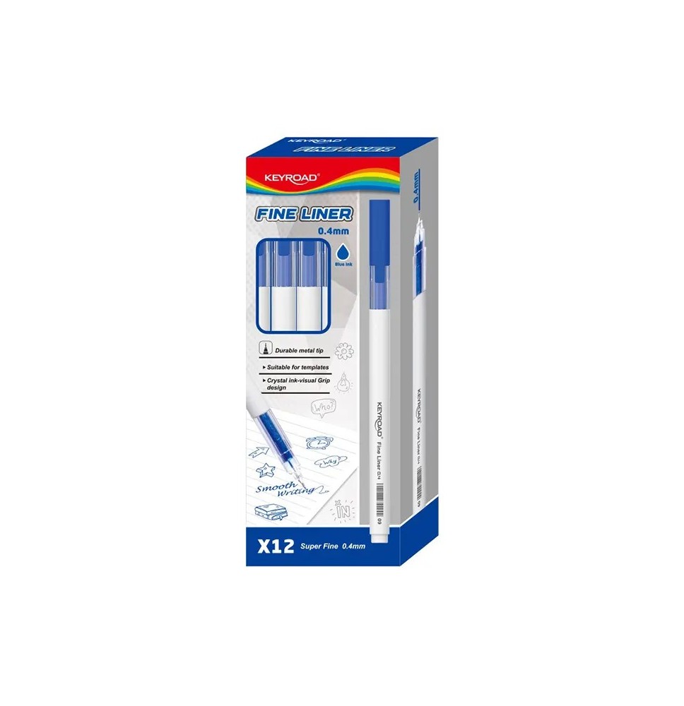 Keyroad Fineliner 0.4MM 1Pc