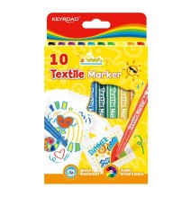 KeyroadTextile Marker 10Pcs 1Pck