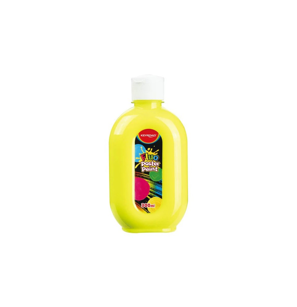 Keyroard Fluo - Yellow Poster Paint 300ml 1Pc