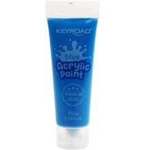 Keyroad Blue Acrylic Paint 75ml 1Pc