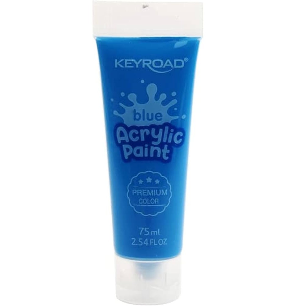 Keyroad Blue Acrylic Paint 75ml 1Pc