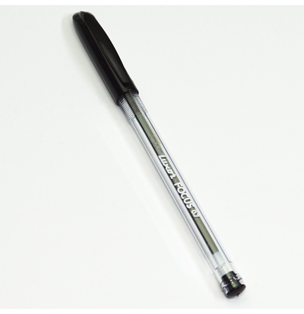 Luxor Focus Icy Black  Ball Pen 0.7Mm