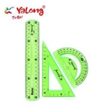 Yalong Pvc Flexible Rulers 3Pcs 1Set