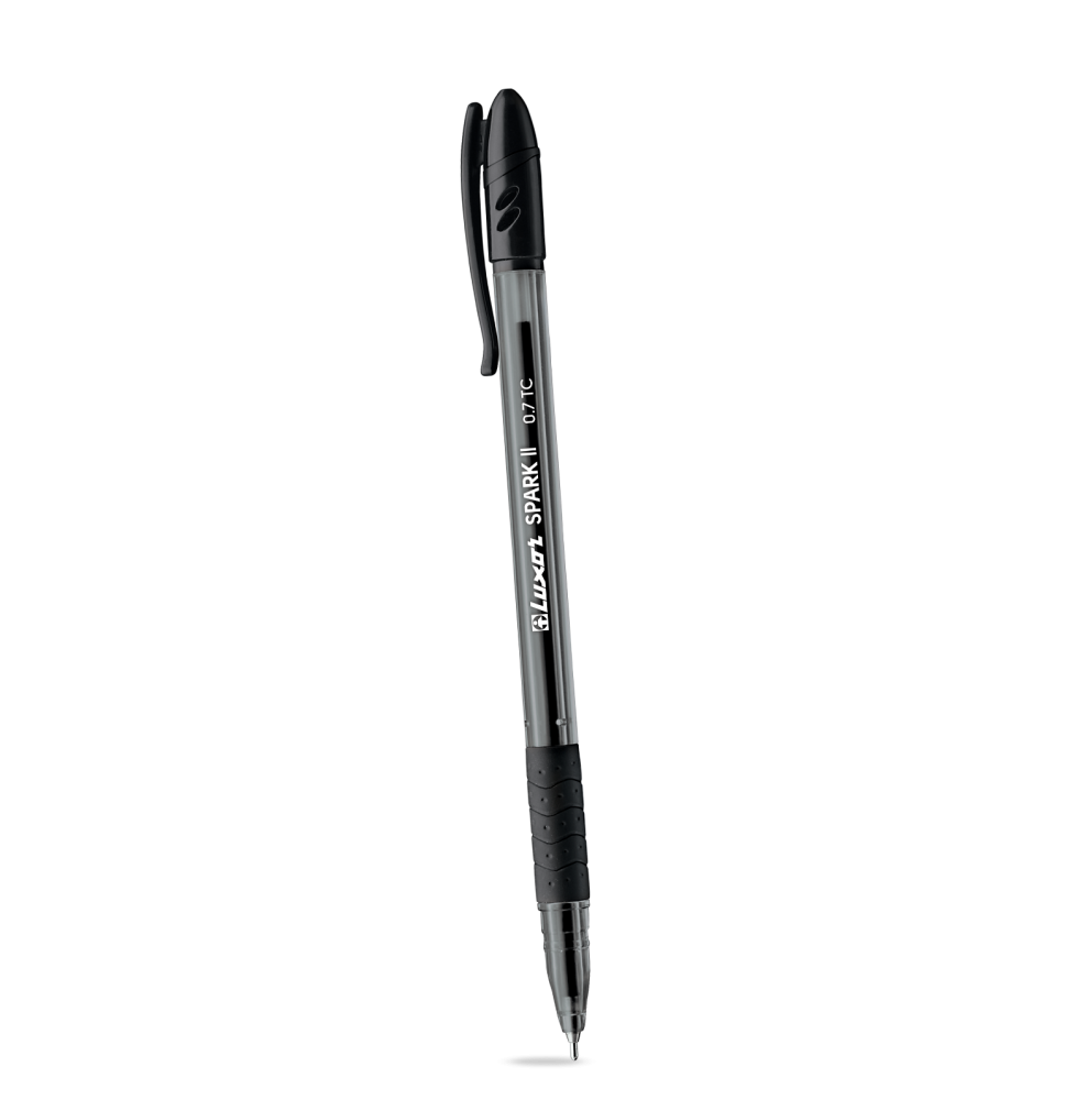 Luxor Spark II Ball Pen Black - 1Pc