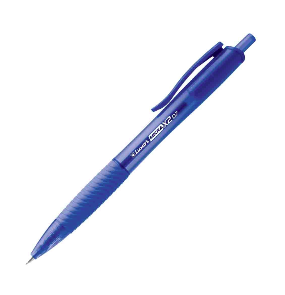 Luxor Micra X2 Ball Point Pen 0.7mm 1Pc Blue