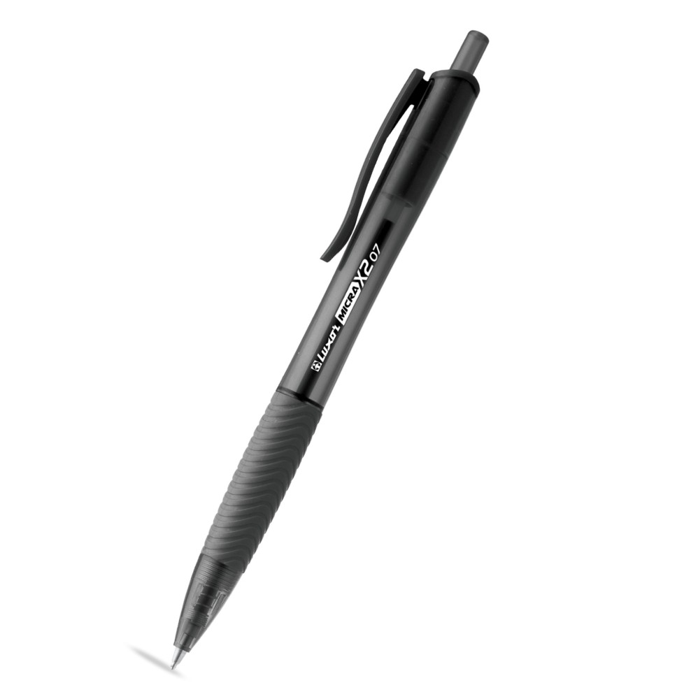 Luxor Micra X2 Ball Point Pen 0.7mm 1Pc Black