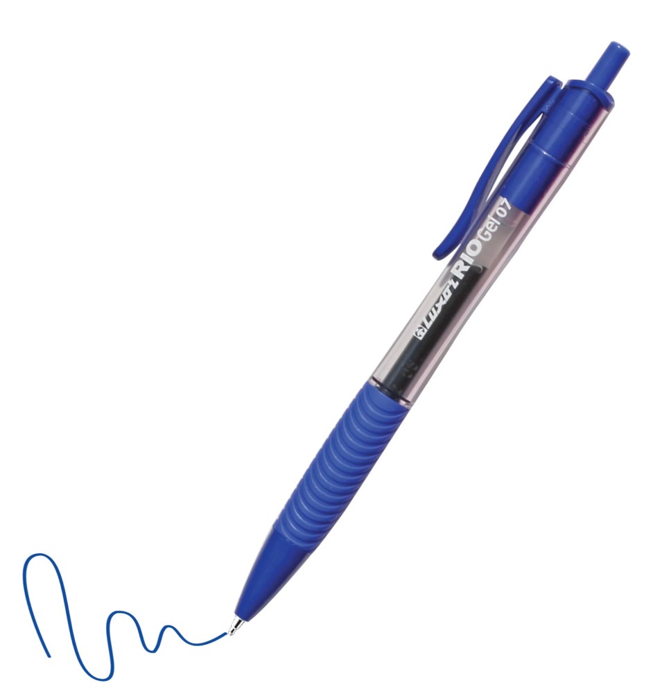 Luxor Rio Gel Pen 0.5mm 1Pc Blue