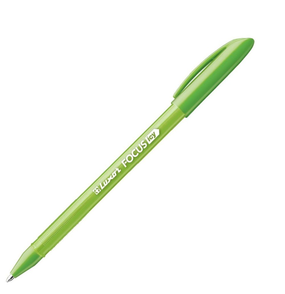 Luxor Focus Icy Ball Pen 1.00mm 1Pc - Light Green