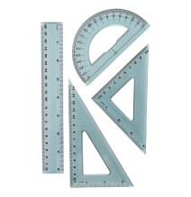 Yalong Pvc Ruler 4Pcs Set