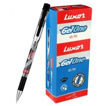 Luxor Gel One Waterproof Ink Pen 1Pc Black