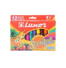 Luxos Scented Marker 12Pc 1Pck