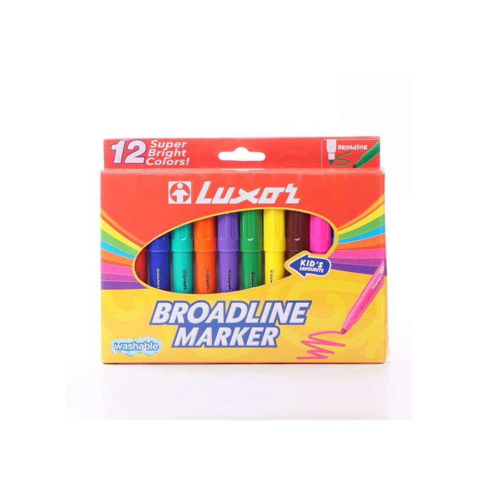 Luxor Bloadline Marker  12Pcs 1Pck