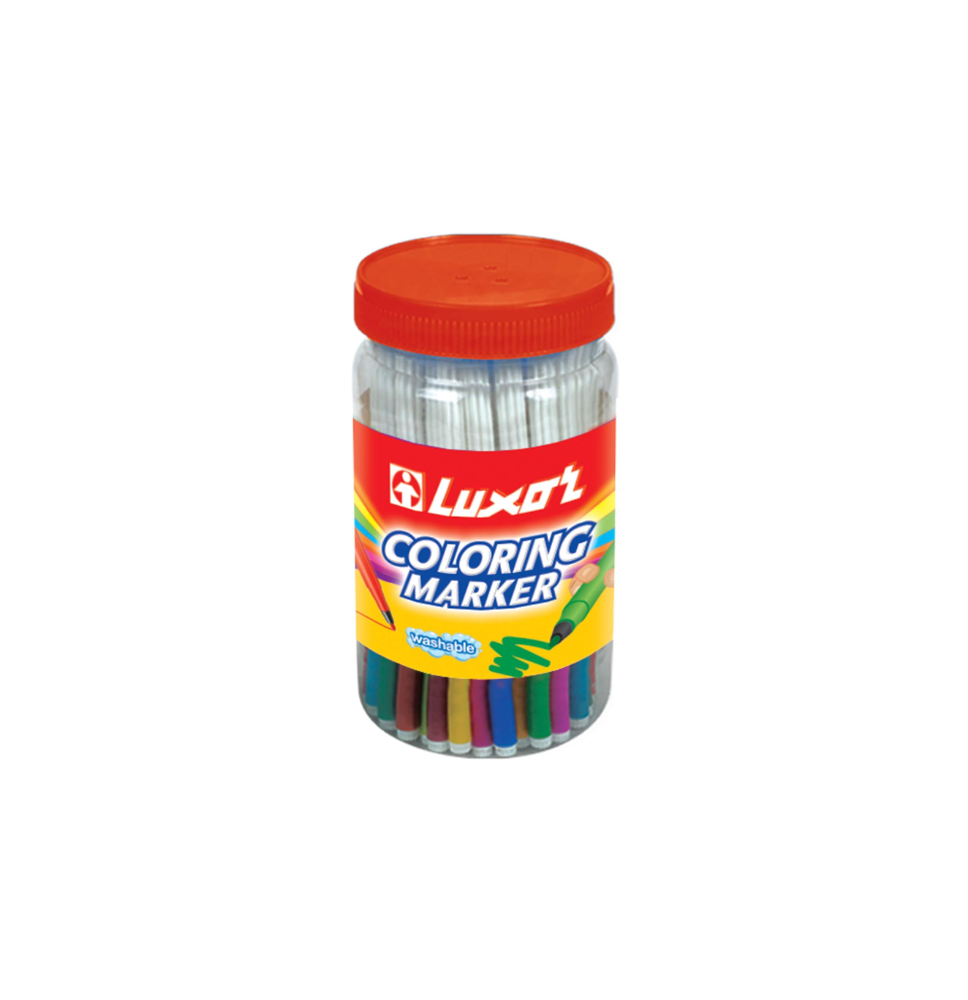 Luxor Coloring Marker 50Pc 1Jar