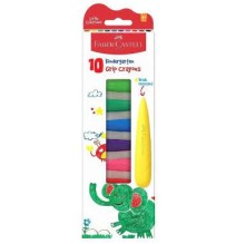 Faber-Castell 10 Kindergarten Grips Crayons