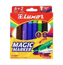 Luxor Magic Marker 8Pcs Pck