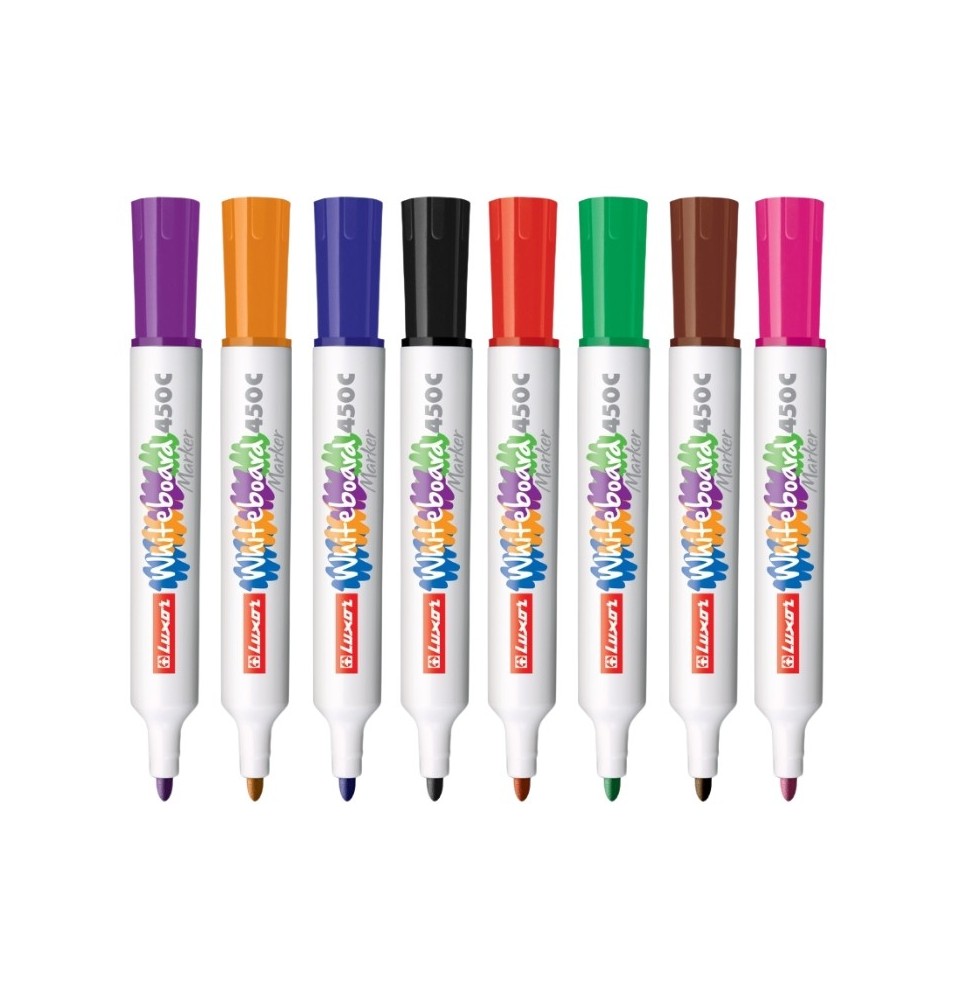 Luxor Whiteboard Marker 450C Assorted Colours 1Pc