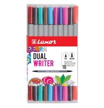 Luxor Dual Writer 10Pc 1Pck