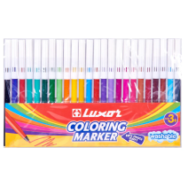 Luxor Colouring Marker 24Pc 1Pck