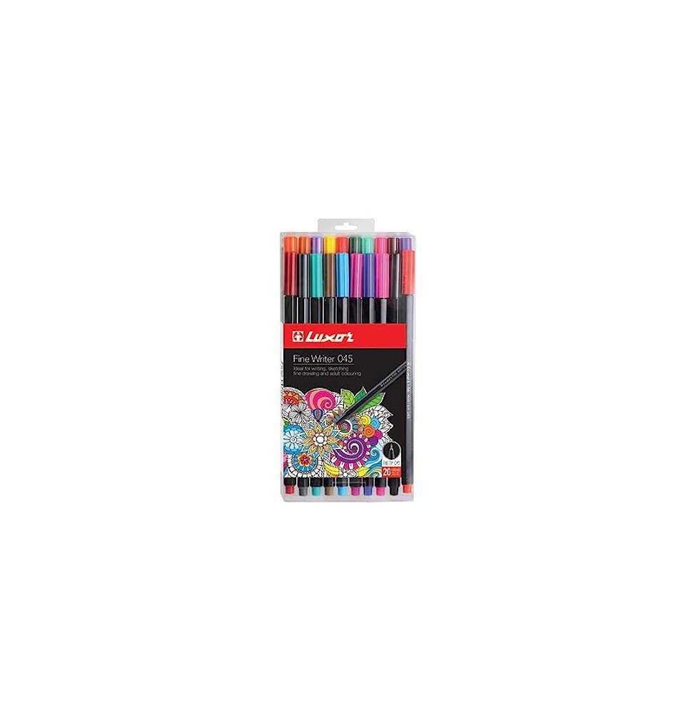 Luxor Fine Write 045 20Pc 1Pck