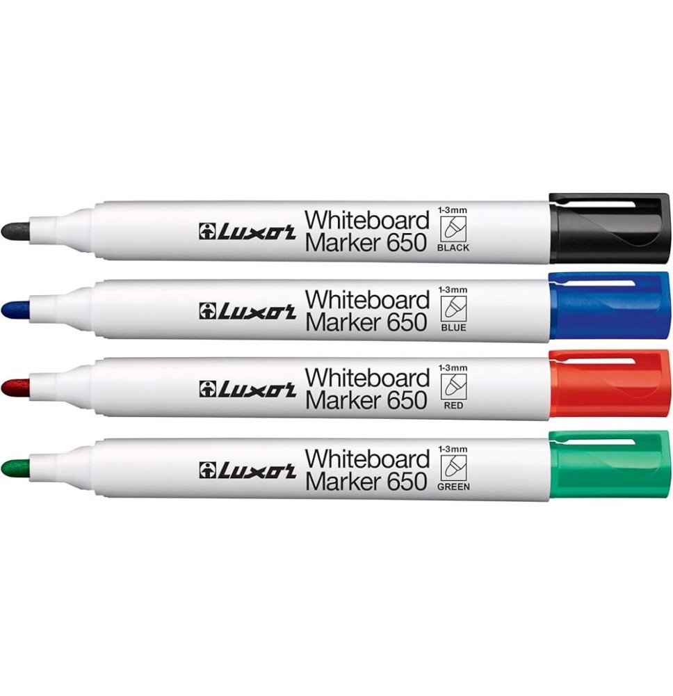 Luxor White Boad Marker Asst 1PC