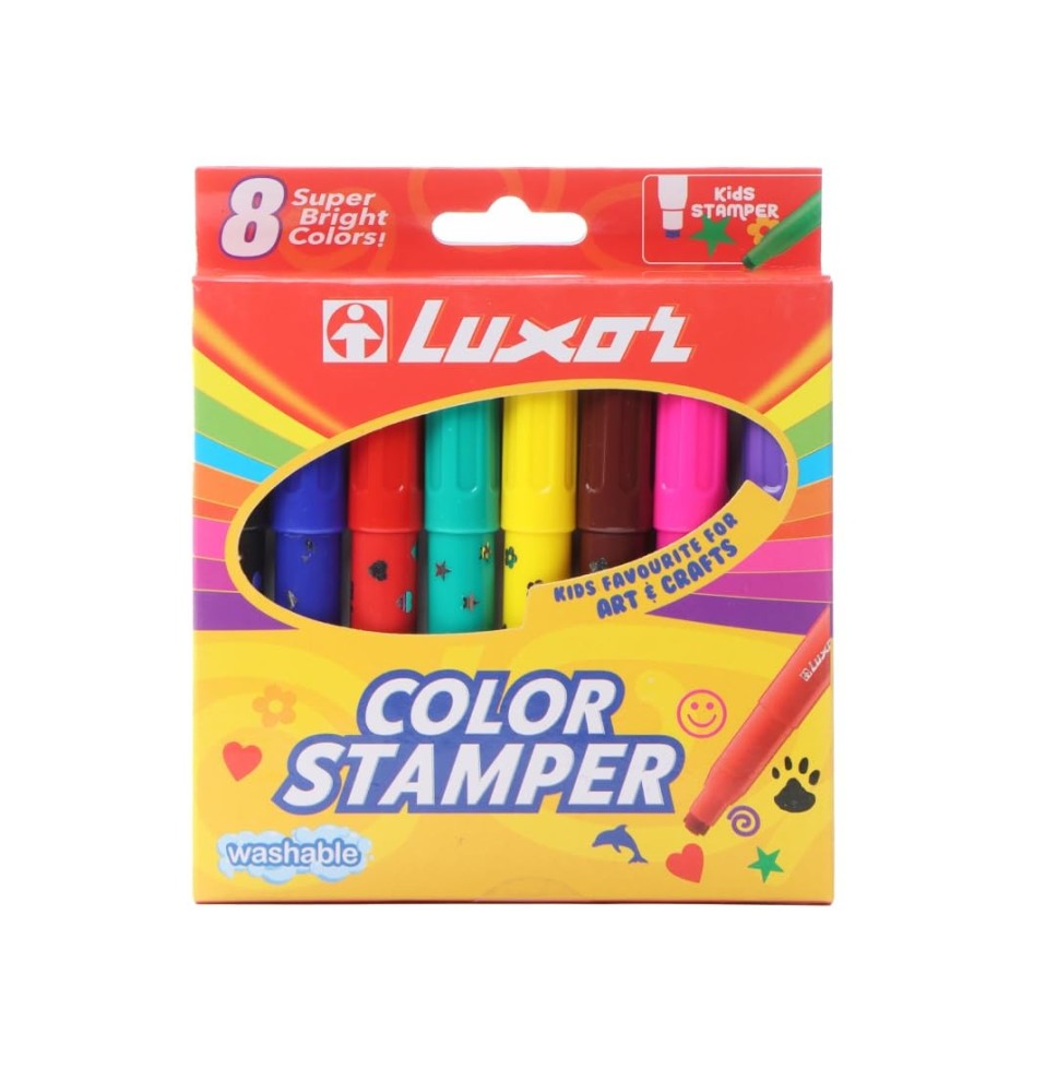 Luxor Color Stamper 8Pc 1Pck