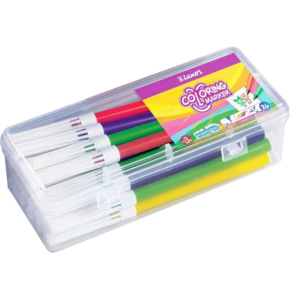 Luxor Coloring Marker Tub 1Pck