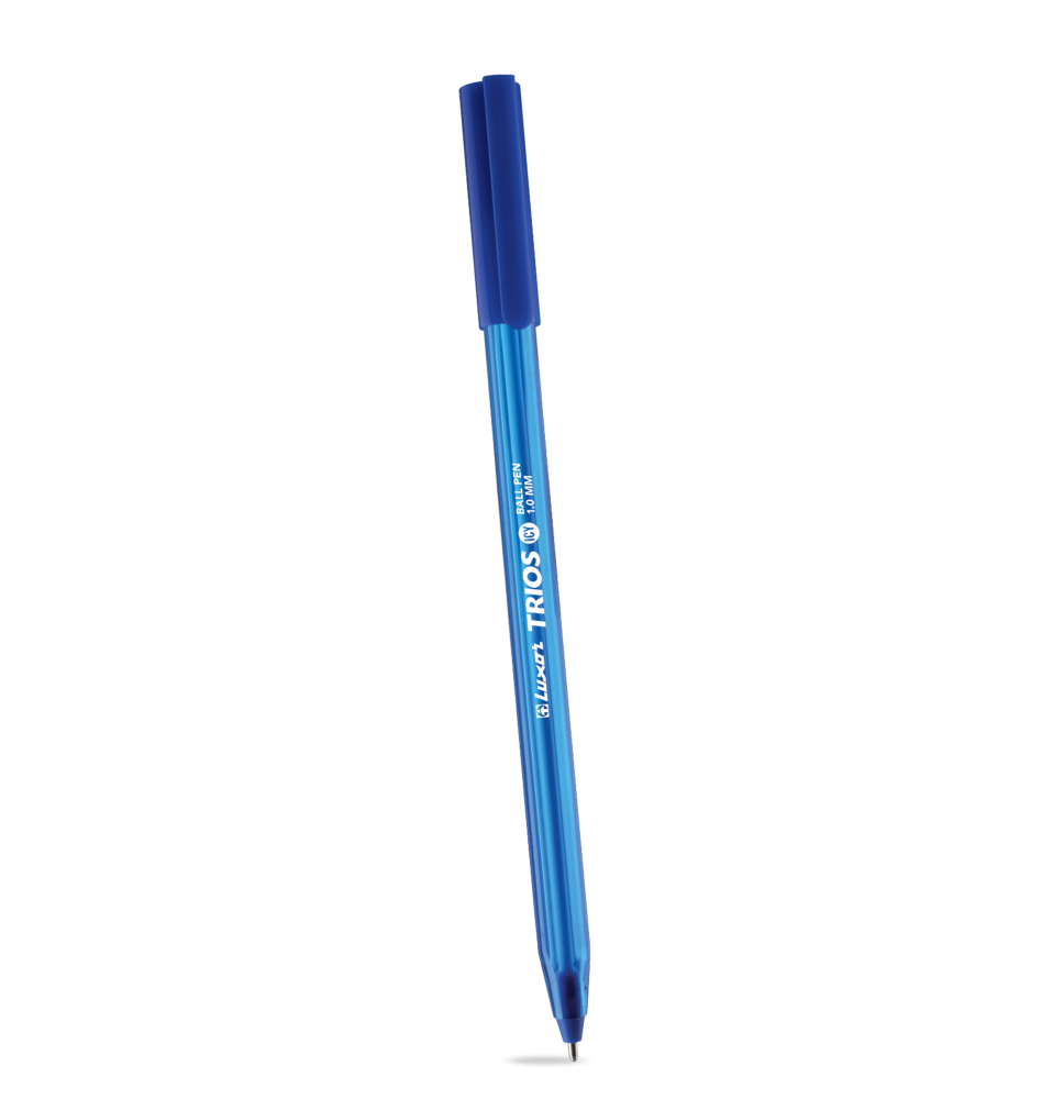 Luxor Trios Icy Ball Pen 1Pc - Blue