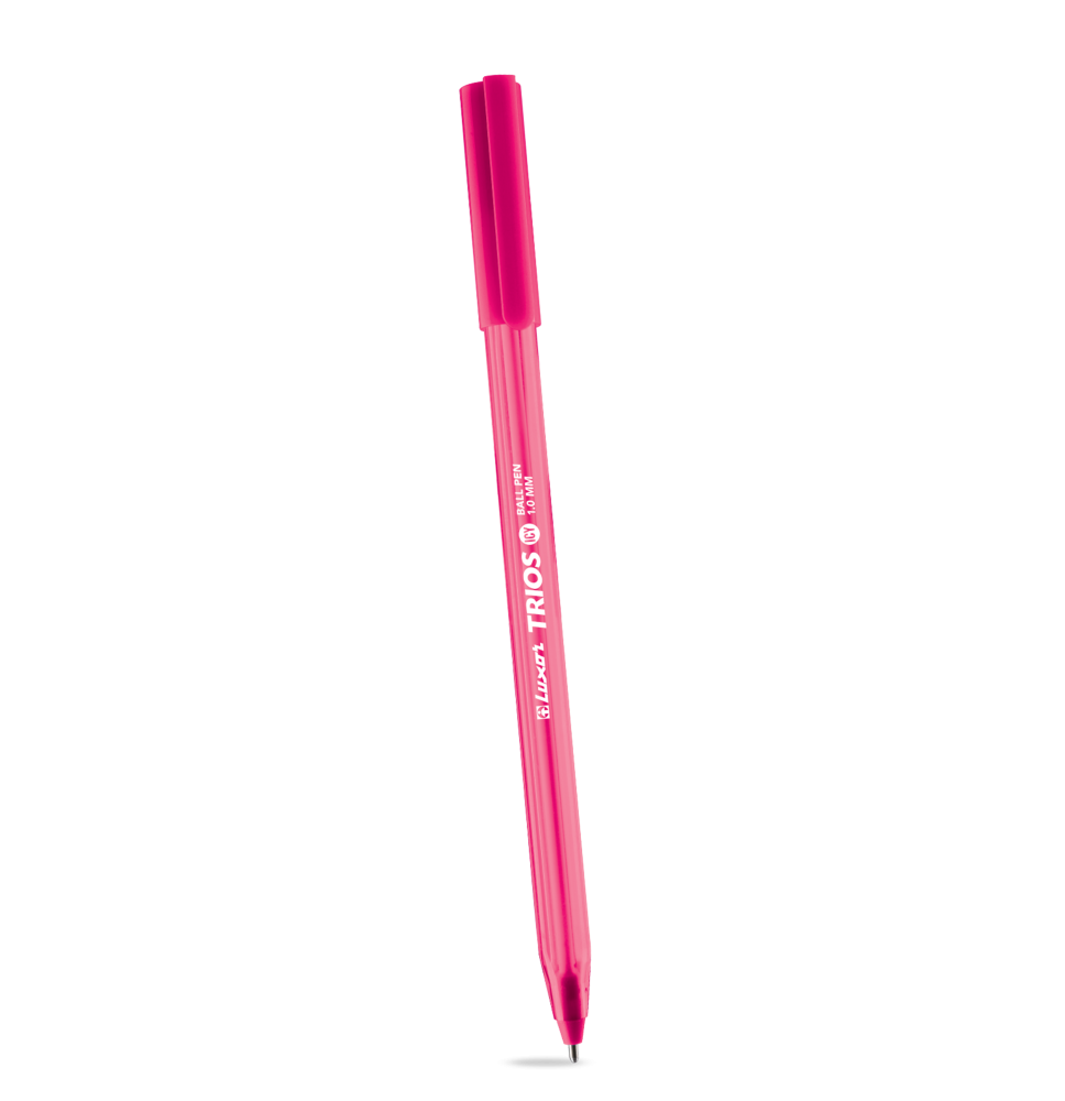 Luxor Trios Icy Ball Pen 1Pc - Pink