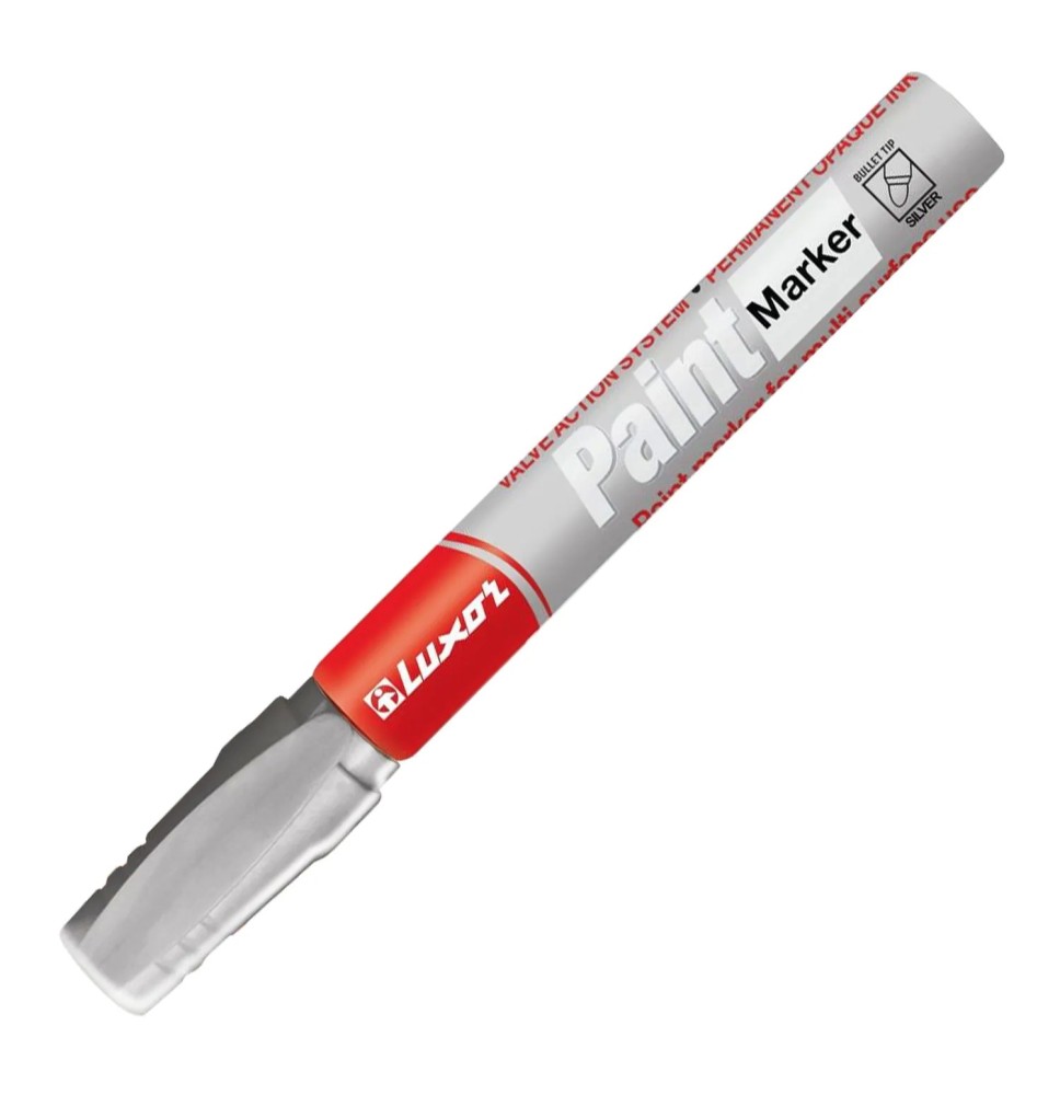 Luxor Paint Marker Silver 880 1Pc