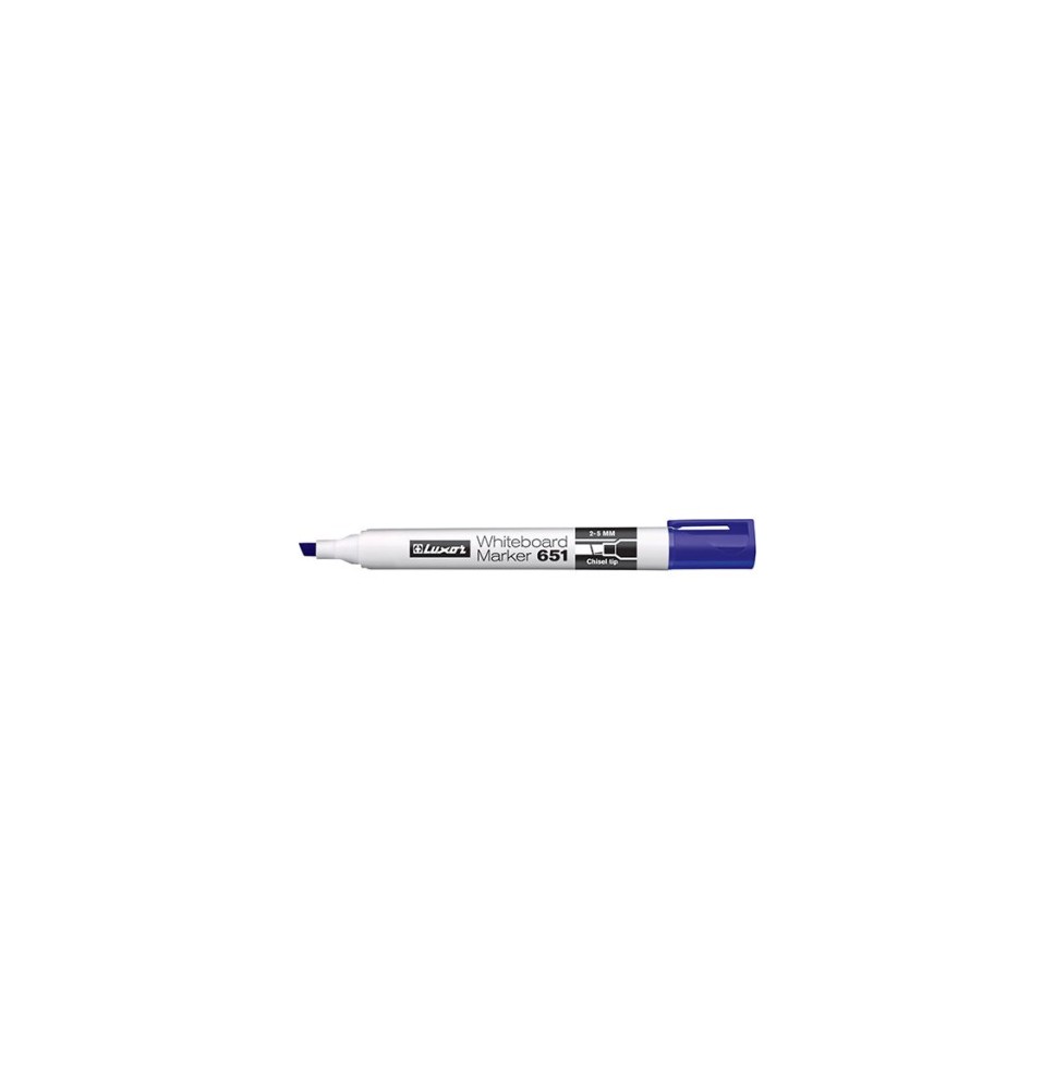 Luxor Whiteboard Marker 651 Blue Colours 1Pc