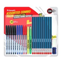 Luxor Assorted Combo Set 24Pc 1Pck